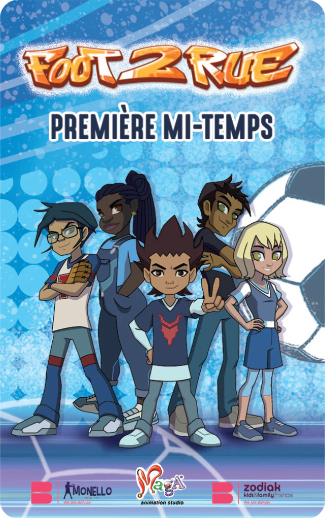 Foot2Rue, première et deuxième mi-temps