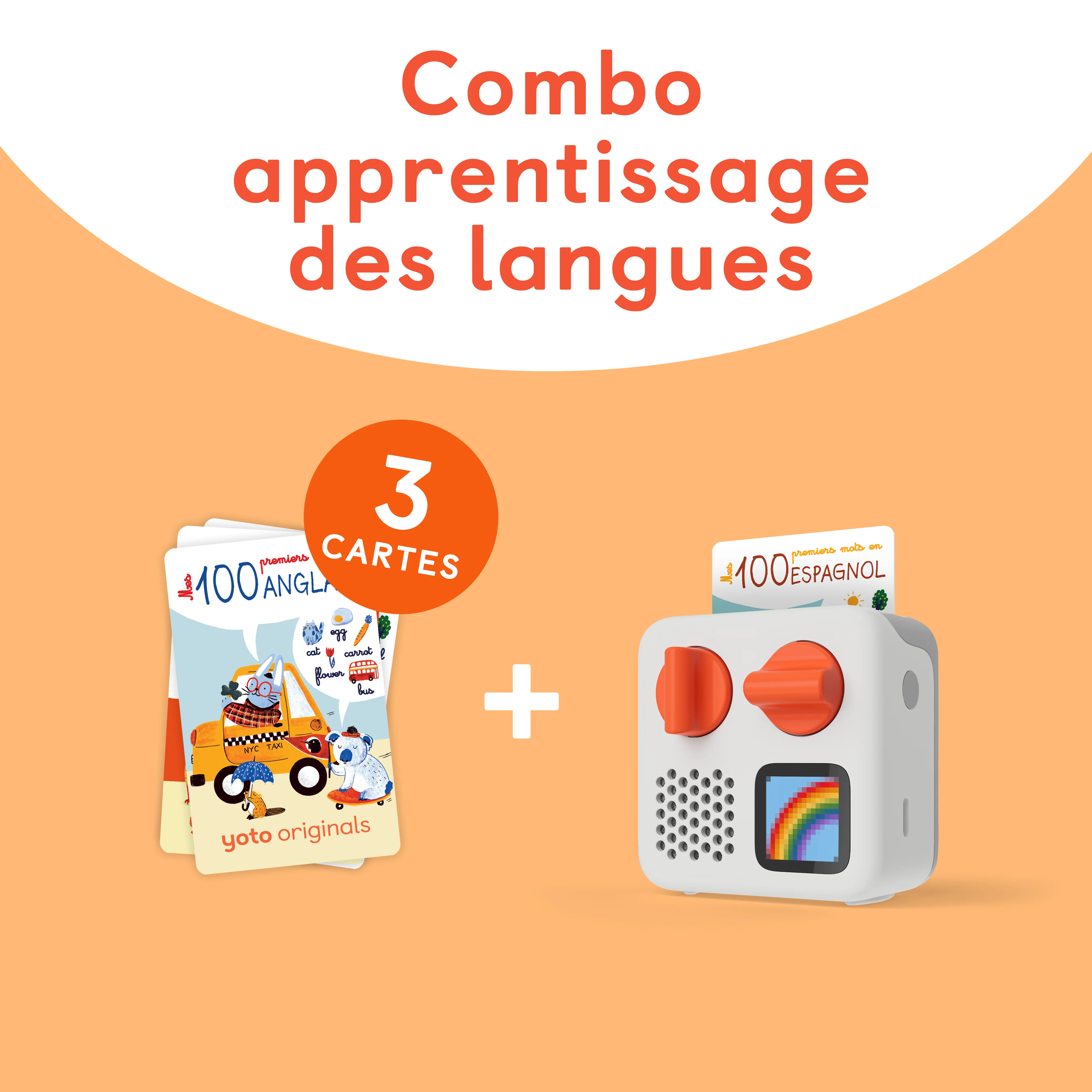 Yoto Mini + Apprentissage des langues combo