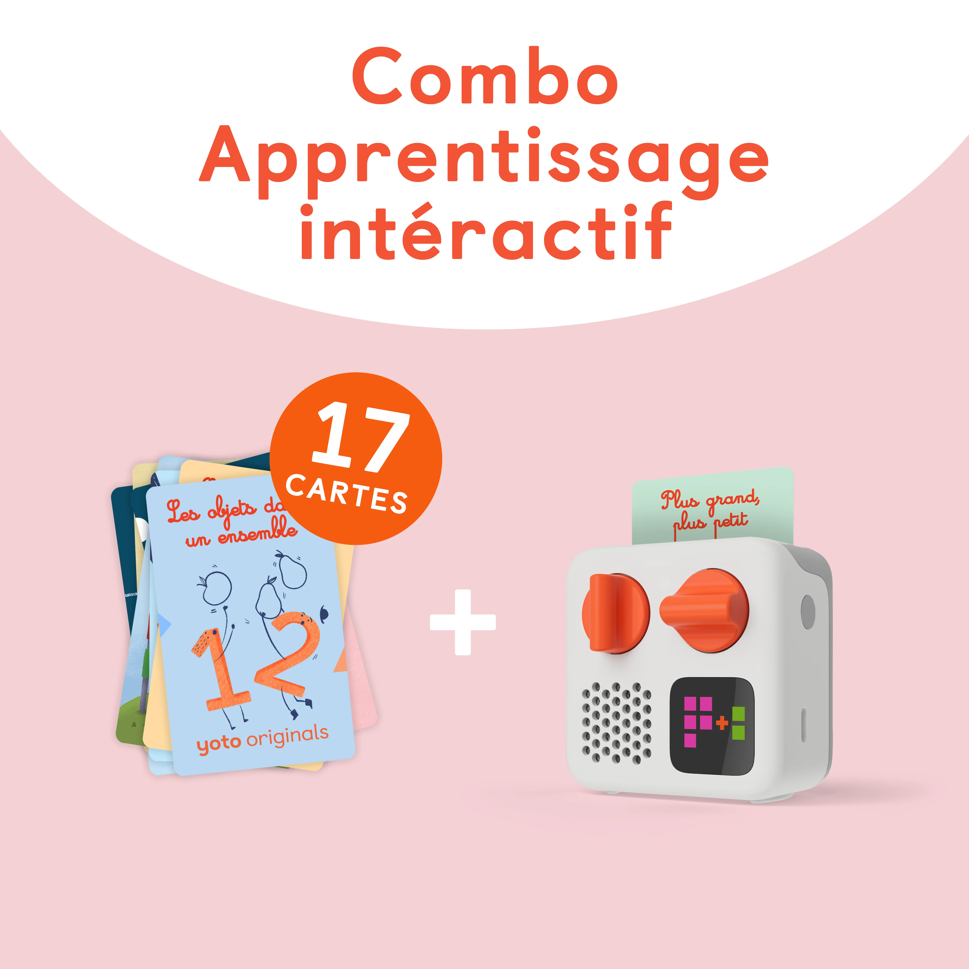 Yoto Mini + Apprentissage intéractif combo