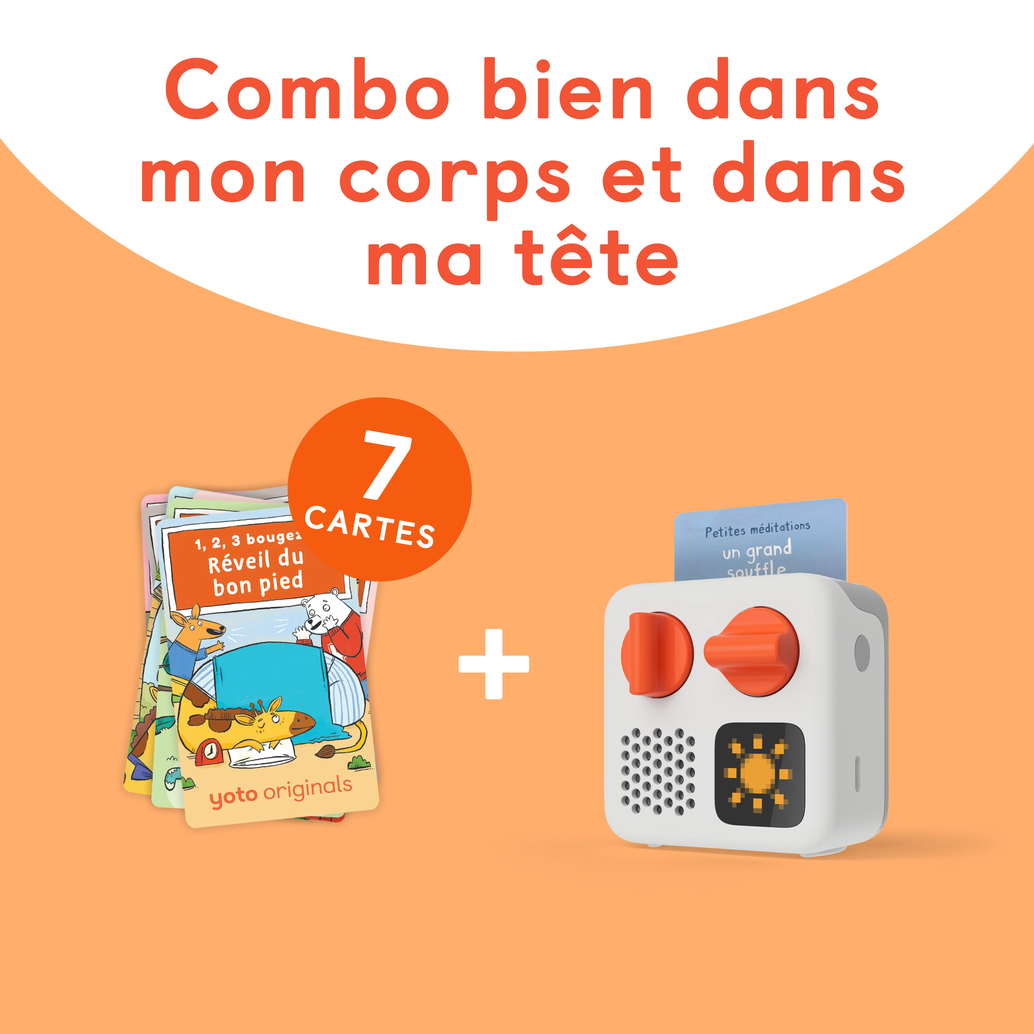 Yoto Mini + Bien dans mon corps et dans ma tête combo