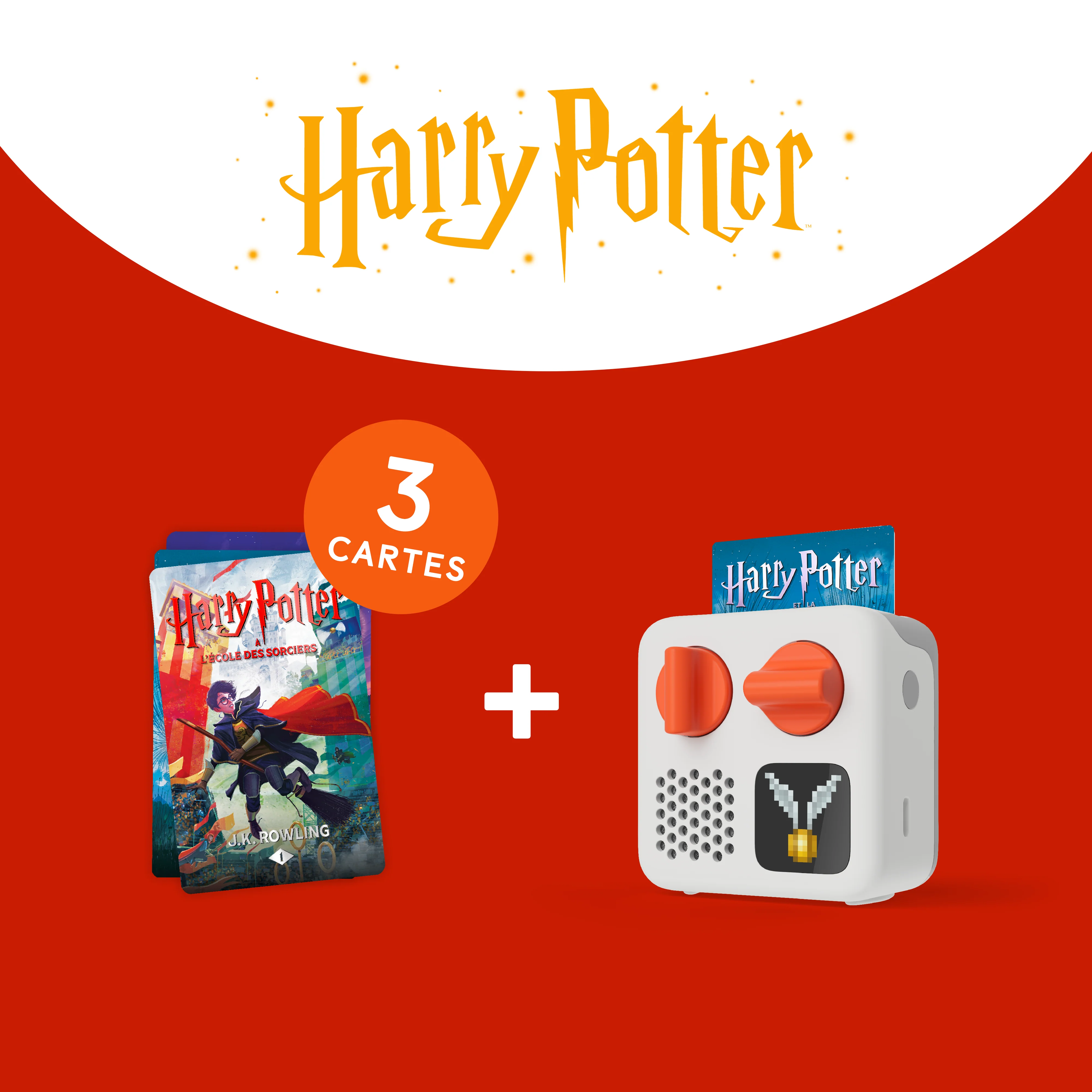 Yoto Mini + Harry Potter : livres 1 à 3 combo