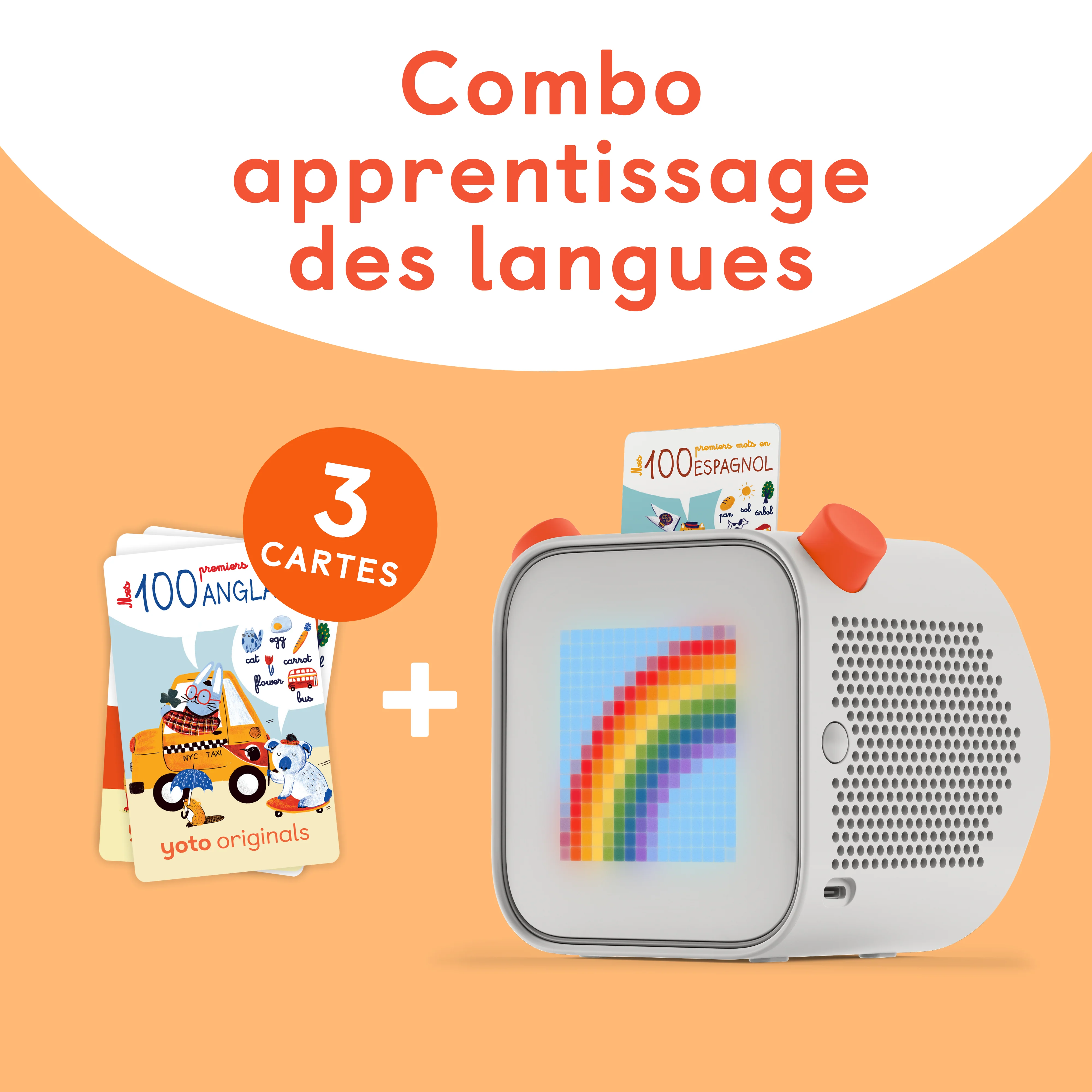 Yoto Player + Apprentissage des langues combo