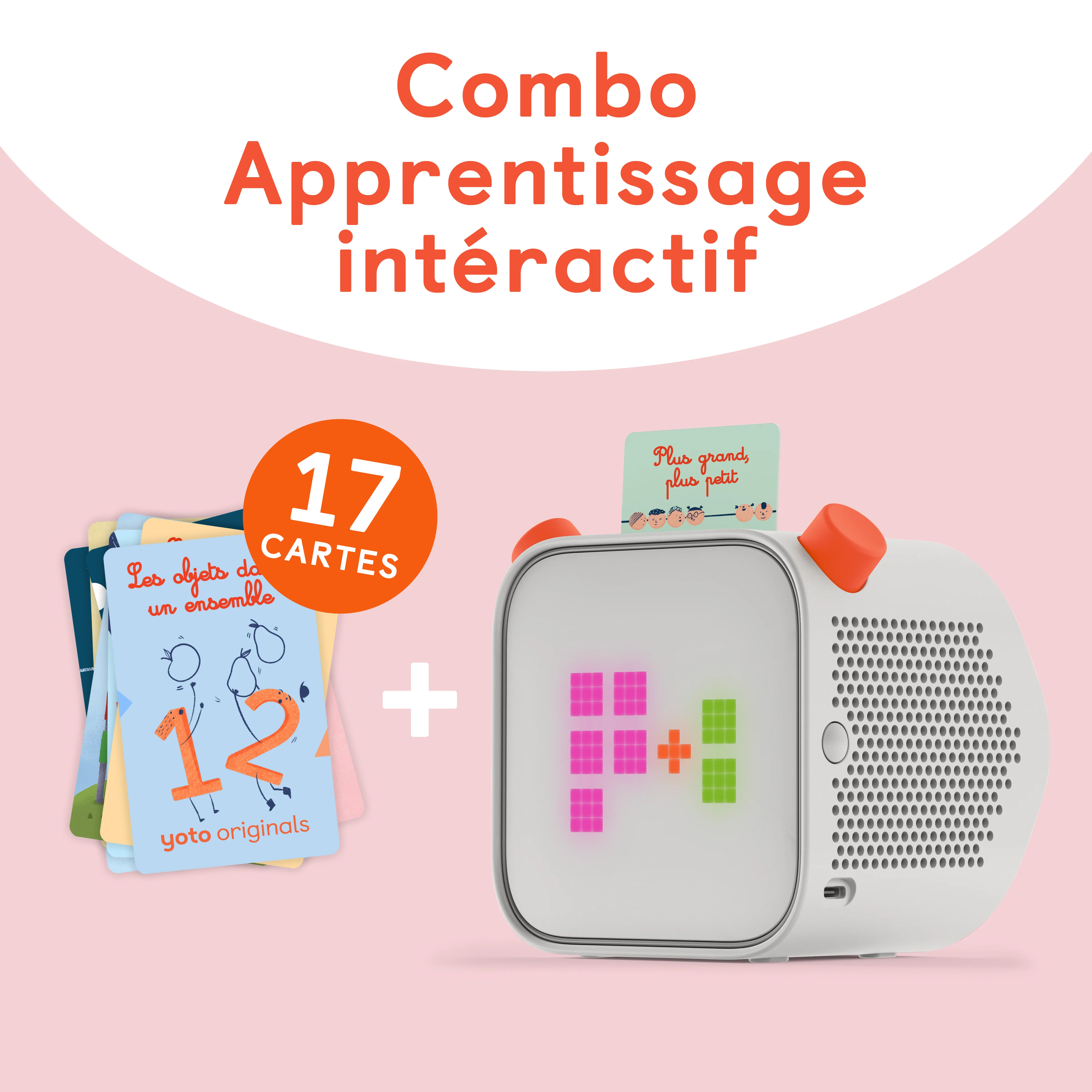 Yoto Player + Apprentissage intéractif combo