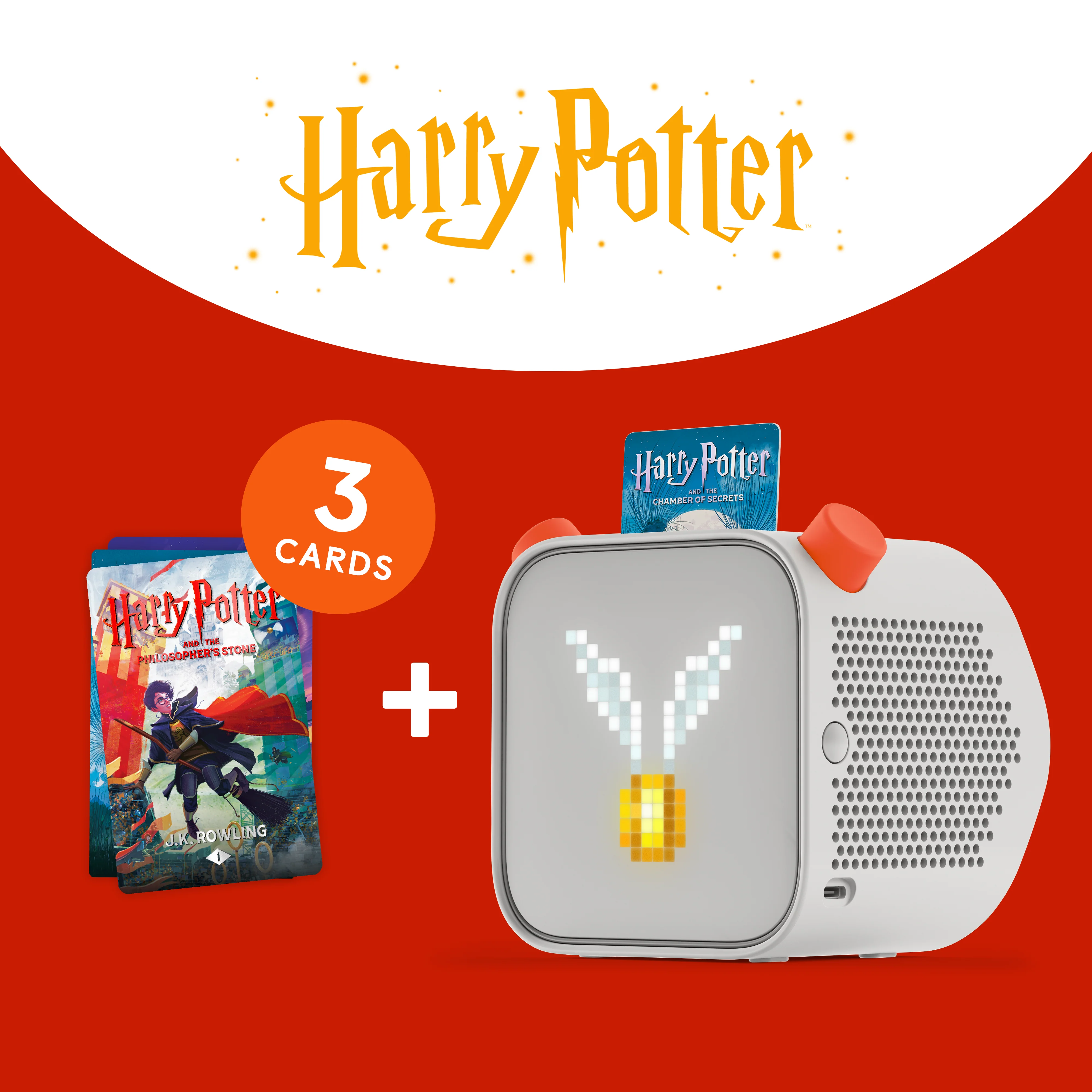 Yoto Player + Harry Potter Bundle Books 1-3