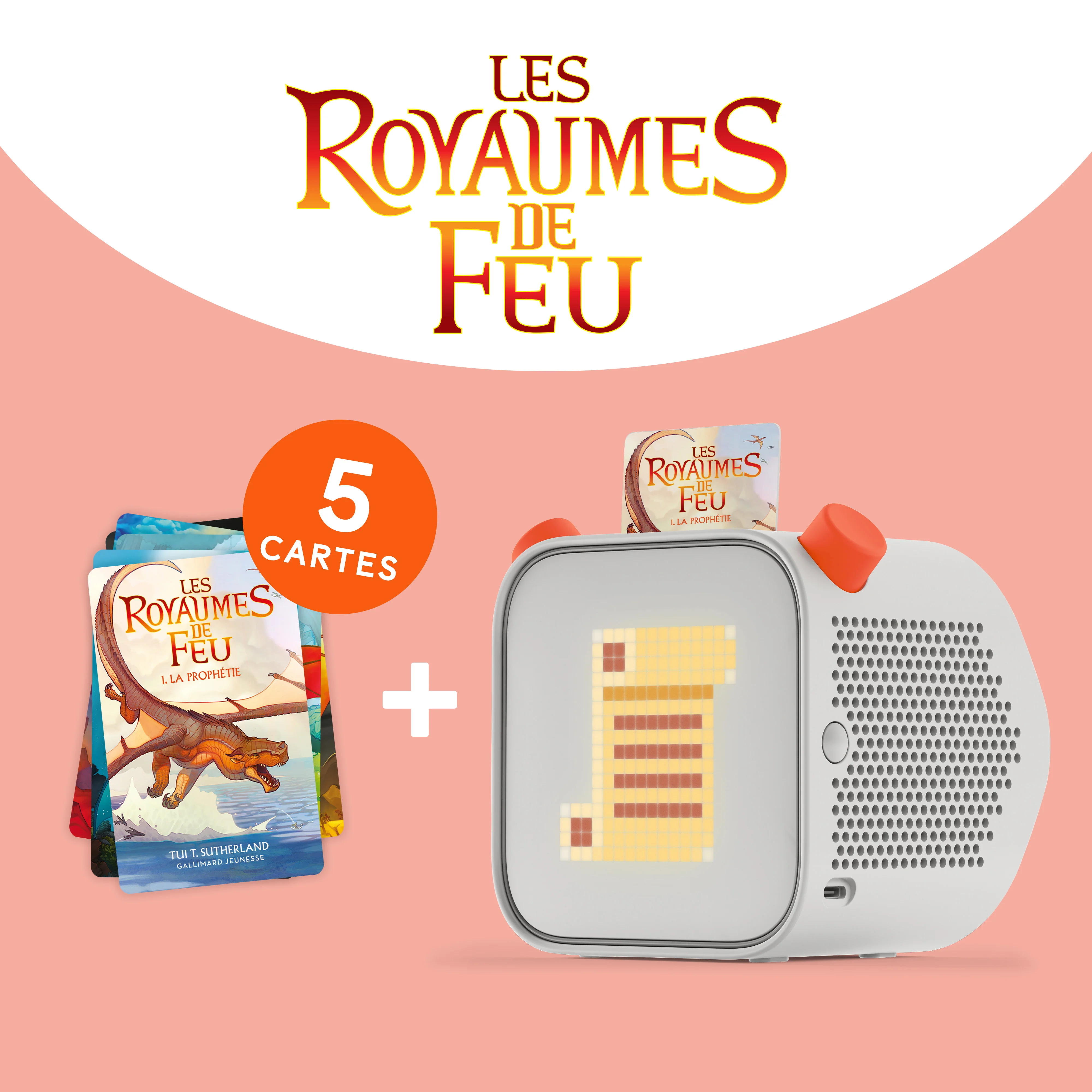 Yoto Player + Les royaumes de feu combo